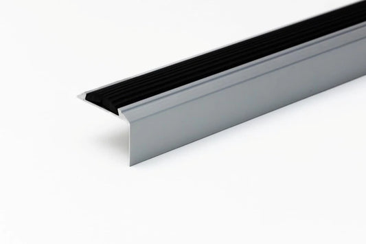Anodised Aluminium Stair Nosing Edge Trim Step Nose Edging 1.20m/ 47.24in Length