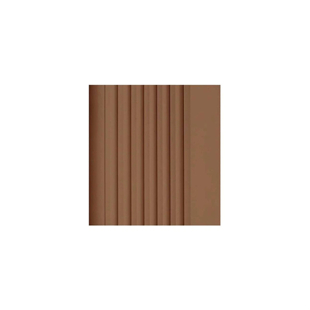 Stair Nosing PVC Anti-Slip 70x40mm 1.2m Black Flexible Wavy Safety Edge Grooved