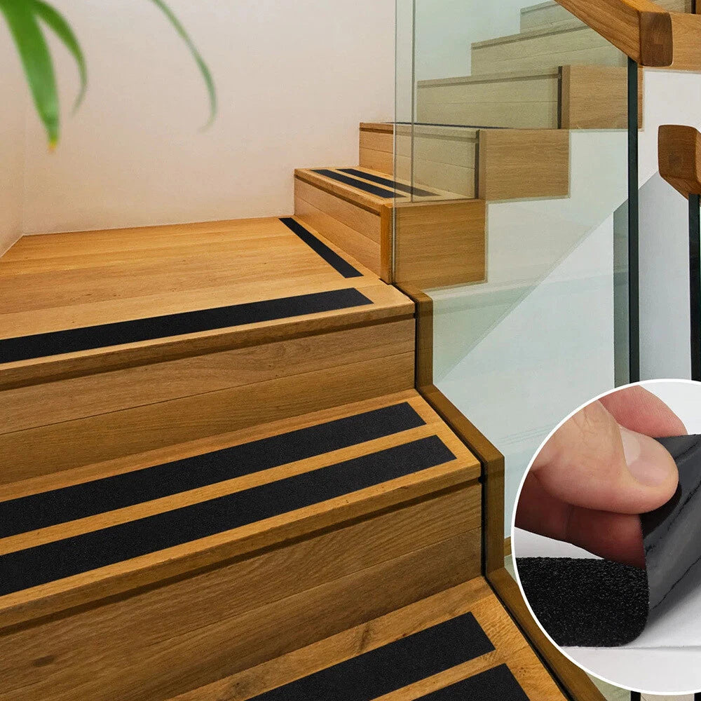 Anti Non Slip Tape Black Strong Adhesive Weatherproof Treads Step Stair Ramp DIY