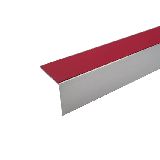 Aluminium Stair Nosing 56x55mm Heavy Duty Step Edge Trim Safety