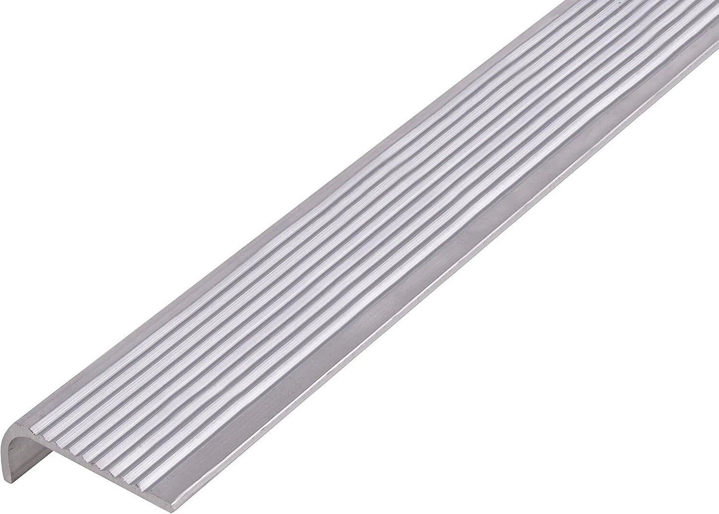 ALBERTS 470746 Stair Nosing Protection Profile, Silver