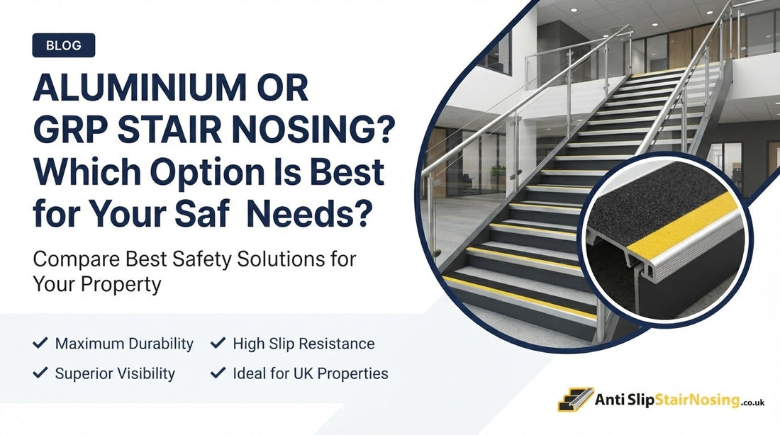 Aluminium vs GRP Stair Nosing: Which Option Is Best for Your Safety Needs?