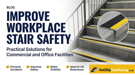 How to Improve Workplace Stair Safety with Anti Slip Stair Nosing