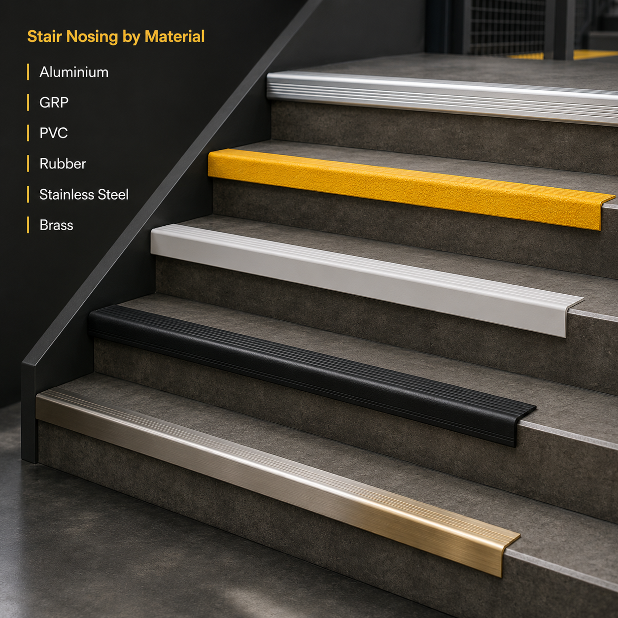Stair Nosing by Material
