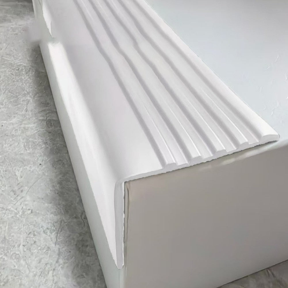Non Slip Indoor Outdoor Stair Edge Protector 10FT Vinyl Rubber Material