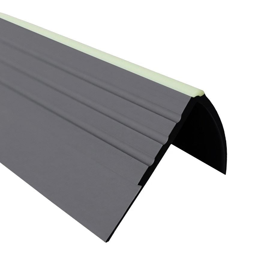 Anti Slip Stair Nosing Rubber PVC Photoluminescent Element