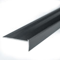 Edge Vinyl Profile Trim LVT C25 900x44mm Anodised Aluminium Stair Nosing