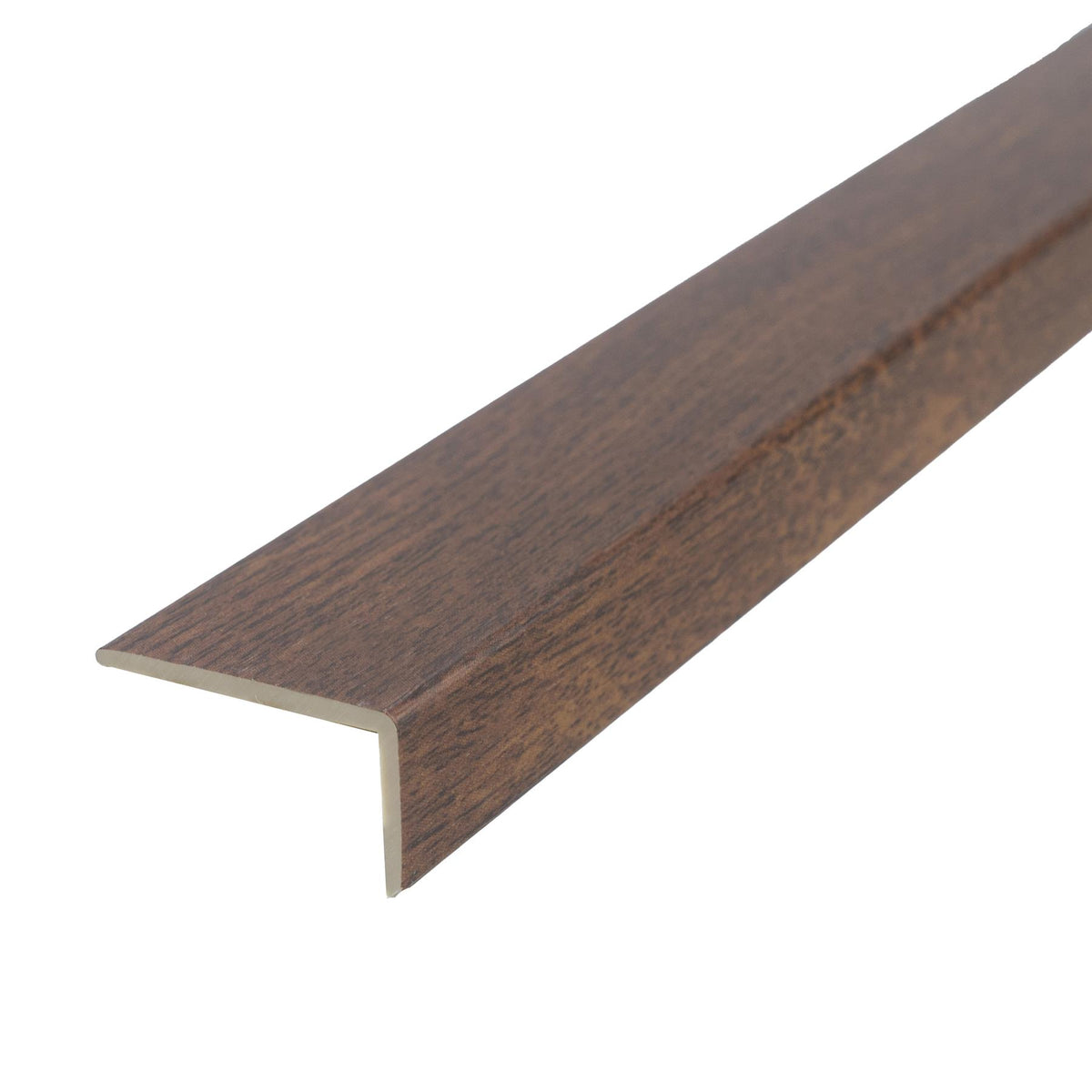 1000 x 35 x 20mm UPVC WOOD EFFECT STAIR EDGE NOSING TRIM PVC SELF-ADHESIVE E33 P