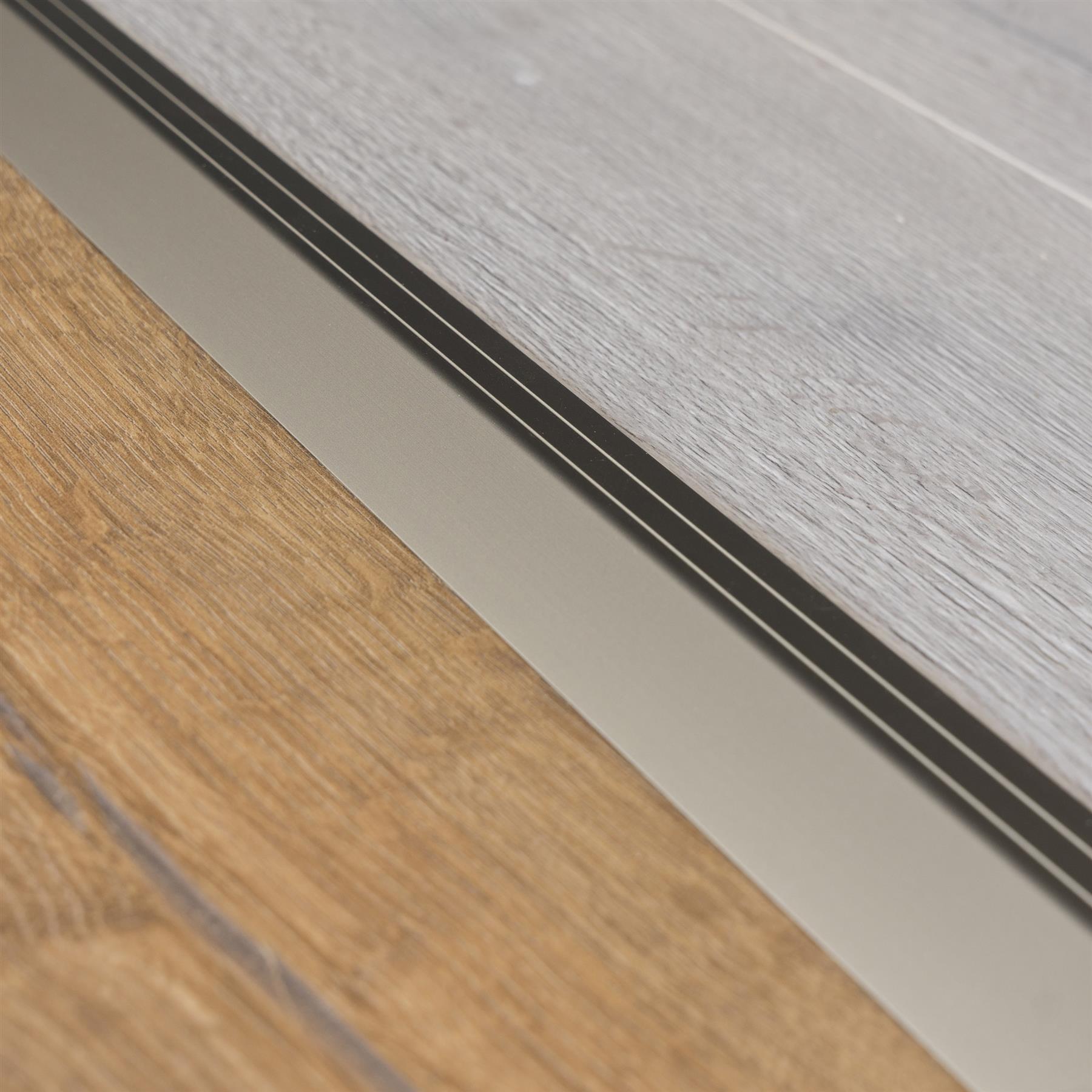 900mm SELFADHESIVE ANODISED ALUMINIUM ANTI NON SLIP STAIR EDGE NOSING TRIM RAMP
