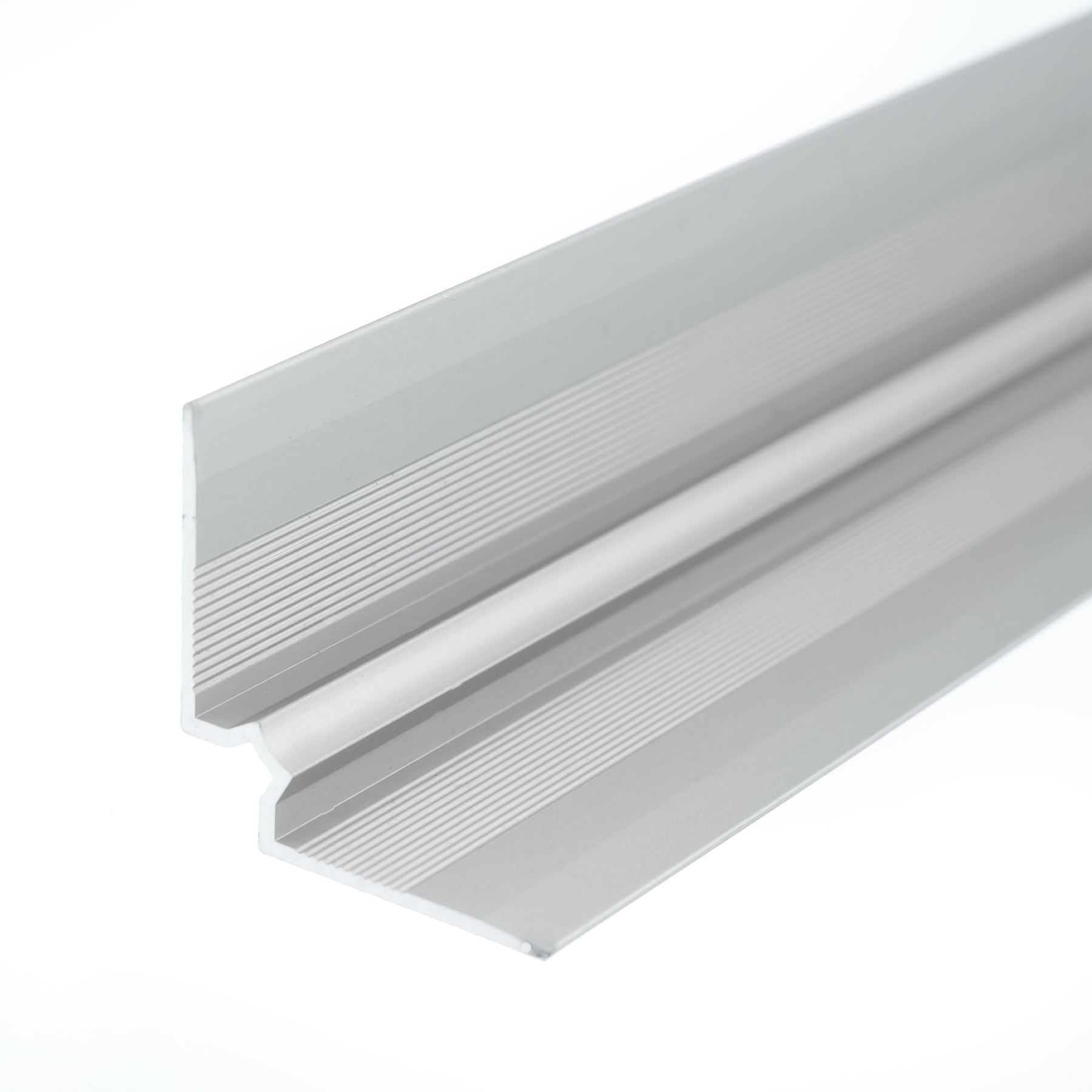 Inner Corner Stair Nosing Edge Profile Trim LVT C31 900mm Anodised Aluminium