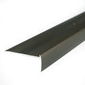 Edge Vinyl Profile Trim LVT C25 900x44mm Anodised Aluminium Stair Nosing