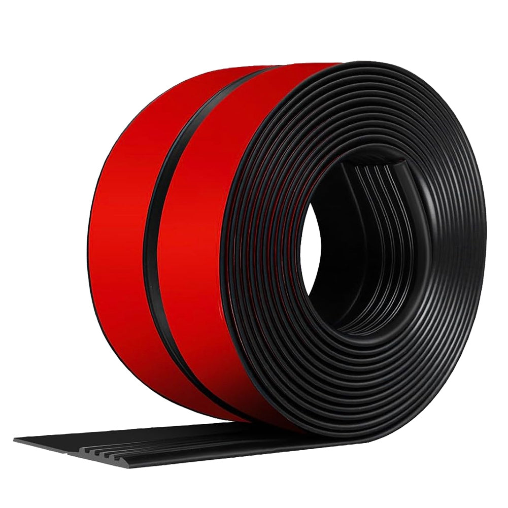 1X(Stair Edge Trim Self Adhesive Stair Nosing Molding Trim Non-Slip Rubber7682