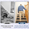 1X(Stair Edge Trim Self Adhesive Stair Nosing Molding Trim Non-Slip Rubber6007