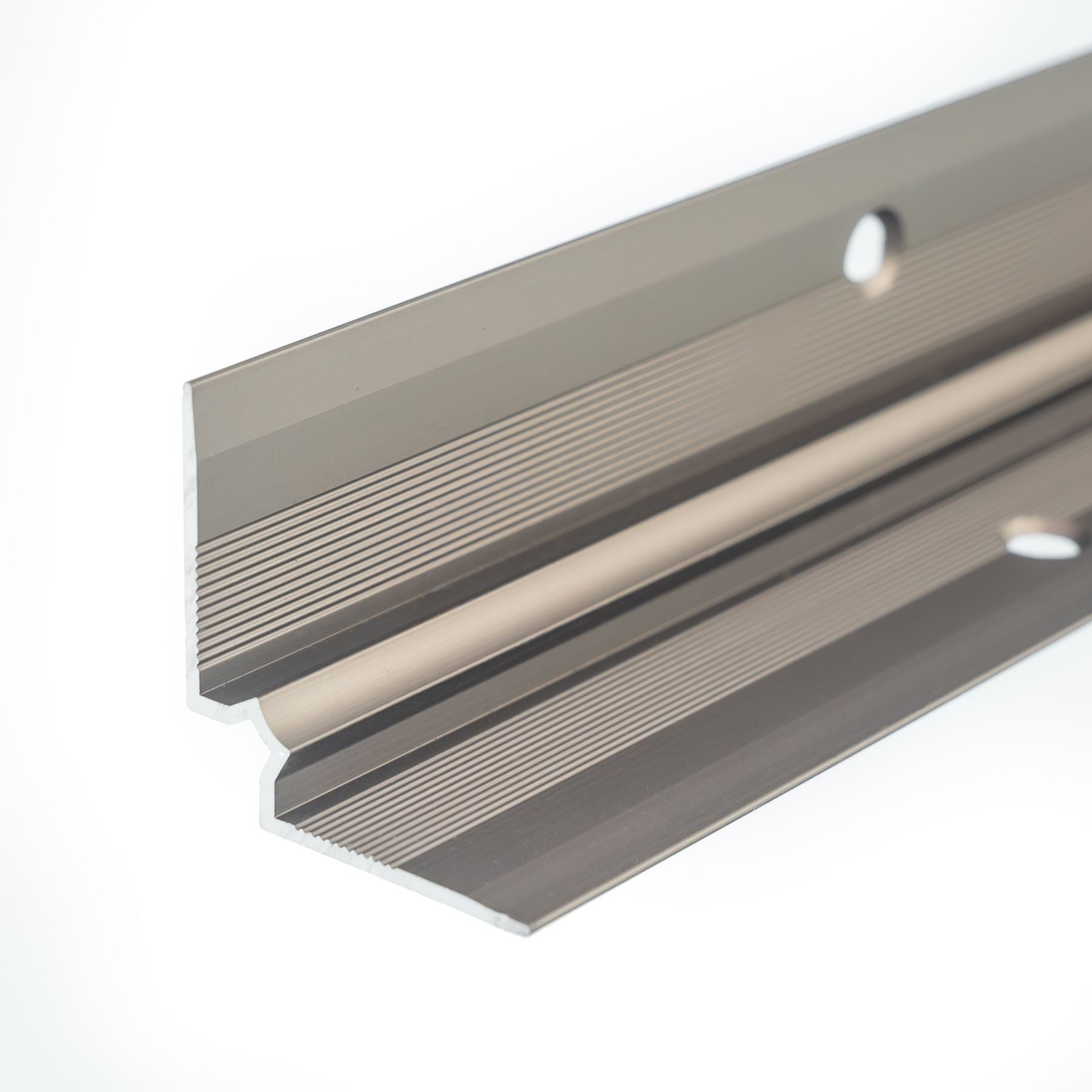 Inner Corner Stair Nosing Edge Profile Trim LVT C31 900mm Anodised Aluminium