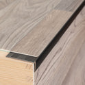 90 cm C25 Anodised Aluminium Stair Nosing Edge Profile Trim LVT