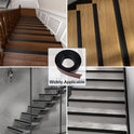 Vinyl Rubber Non Slip Stair Nose Molding 10FT Perfect for High Traffic Areas