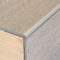Stair Nosing Edge Vinyl Flooring Aluminium Profile Trim LVT C29 900mmx42mmx28mm