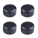 Comfortable Grip PVC Handrail End Cap for Stair Treads 4pcs Black Color