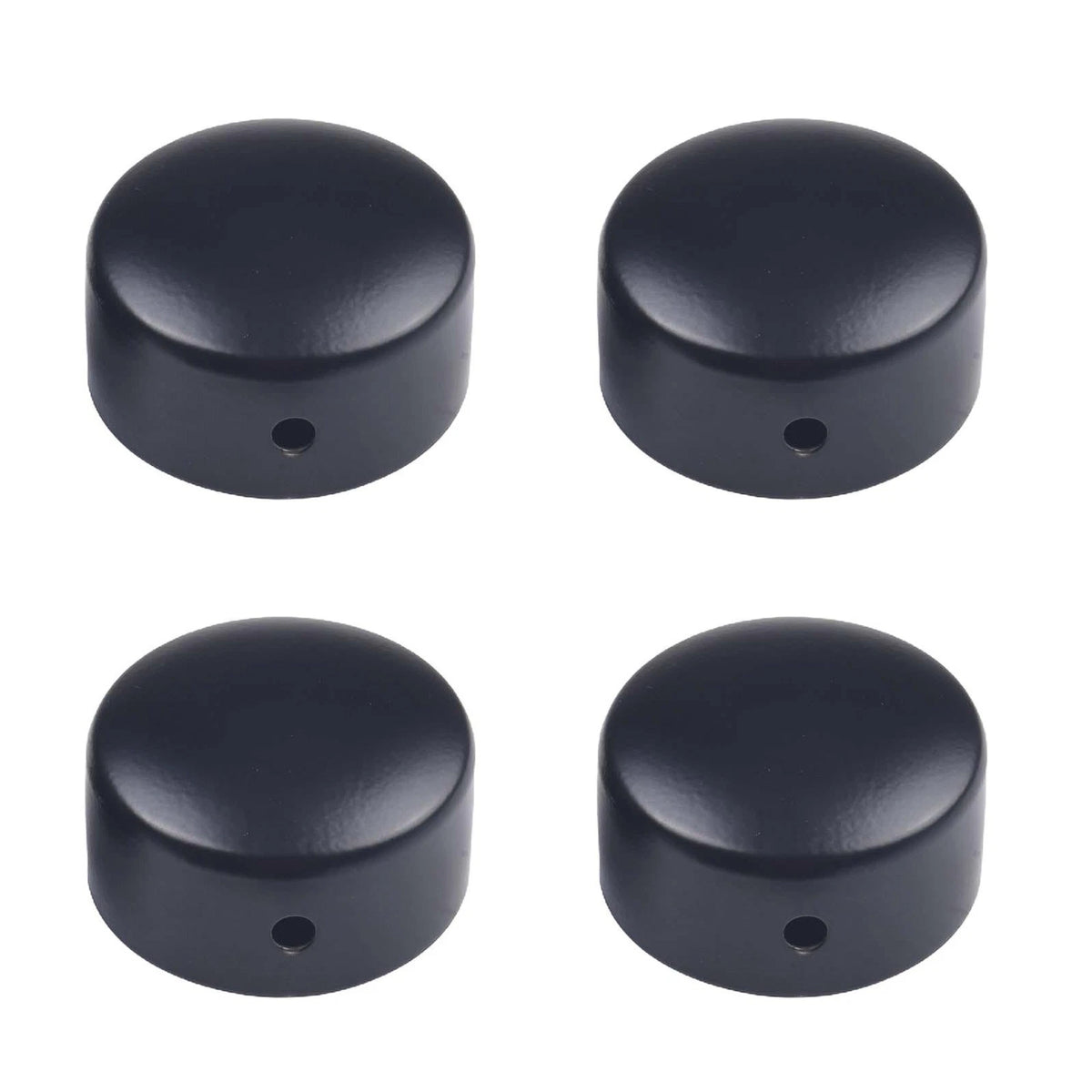 Comfortable Grip PVC Handrail End Cap for Stair Treads 4pcs Black Color