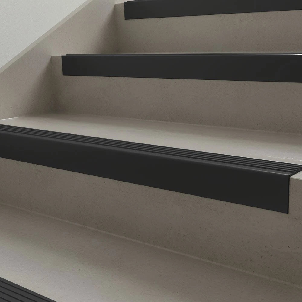 1/3/6/12M Rubber Stair Nosing Edge Self Adhesive Trim Anti Slip Angle Edging