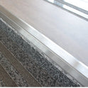 Stainless steel stair nosing strip 30X30 - 100CM