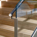 2Pcs Handrail End Caps for Wood Stair Rail (38MM)