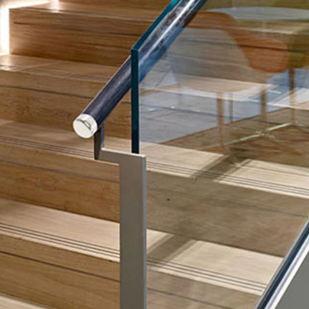 2Pcs Handrail End Caps for Wood Stair Rail (38MM)