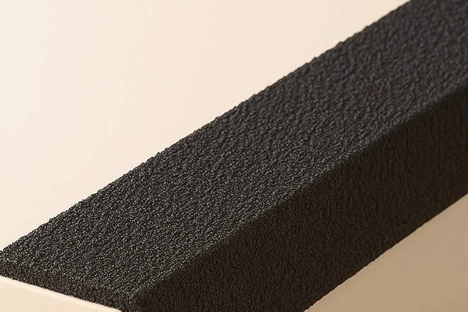 GRP Stair Tread Nosing Heavy-Duty Anti Slip Step Edge Protection - Black 55x55mm