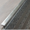 Stainless steel stair nosing strip 30X30 - 100CM