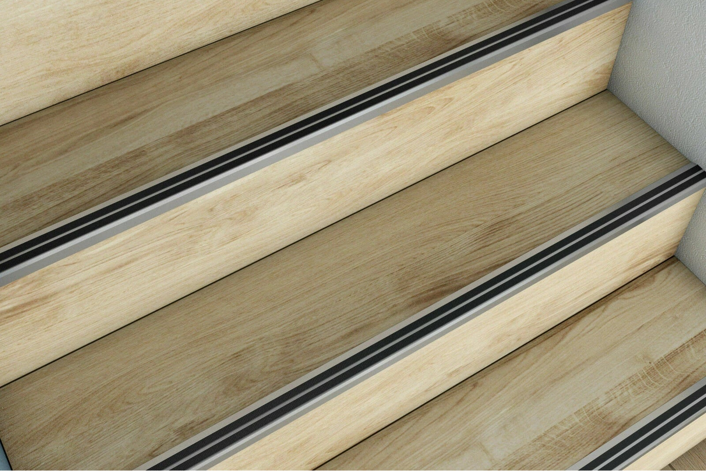 ALUMINIUM STAIR NOSING ANTI NON SLIP EDGE -TRIM-STAIR NOSING 35.43 inch (0.9M)