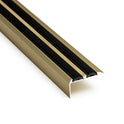 Aluminium Stair Nosing Edge Trim Step Nose Protector Carpet Transition 15-Pack