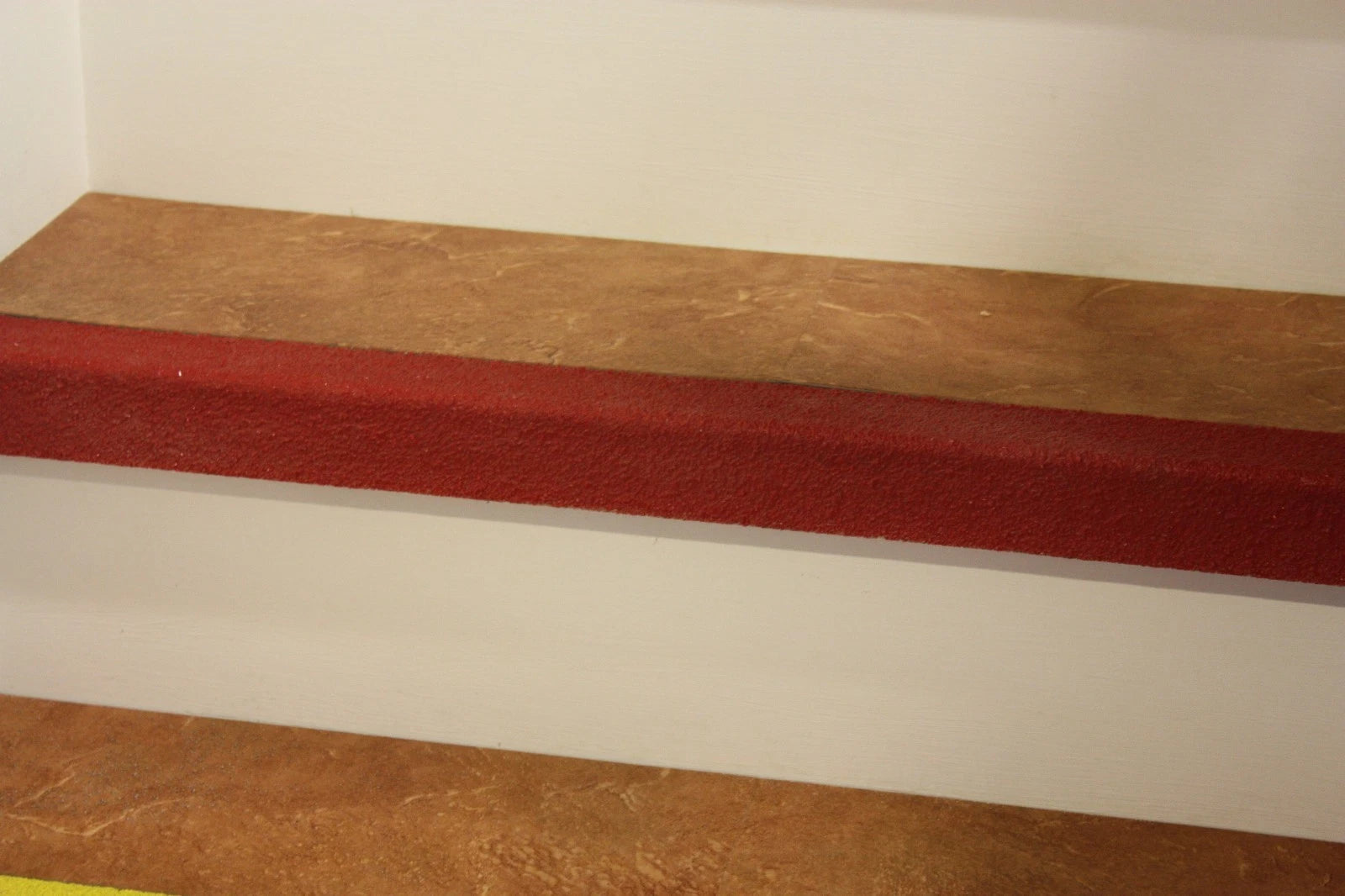 Anti slip Stair Nosing 70mm x 55mm Heavy Duty GRP Non Slip Safety Step Cover