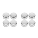 4 Pcs Handrail End Caps Stainless Steel Round Cover For Staircase Railings