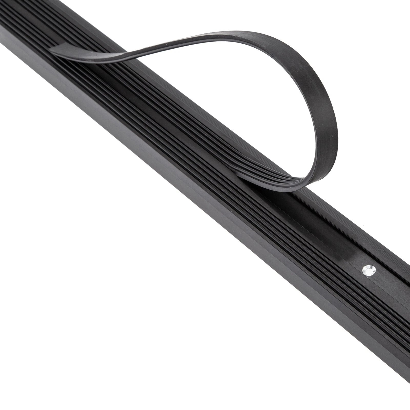 Aluminium Stair Nosing Edge Trim Step Nose Edging Nosings Carpet Black/Silver UK