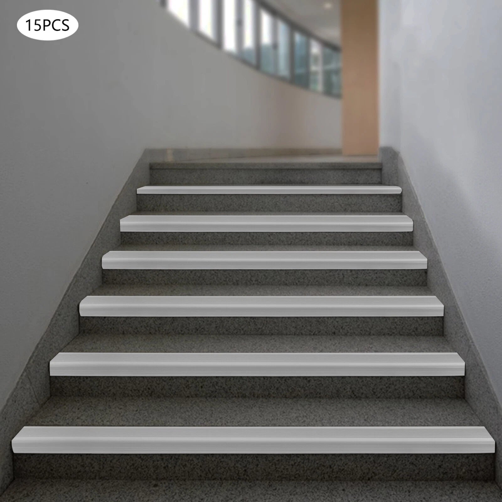 Stair Edge Anti-skid Strip Step Edge Protector Non-Slip Edge Protect Grey