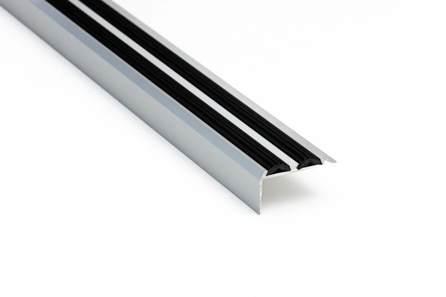 Aluminium Stair Nosing Edge Trim Step Nose Protector Carpet Transition 15-Pack