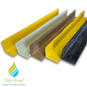 Yellow Nosing Stair Tread Heavy Duty NonSlip Step Edge Protection - 55x55mm