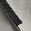 3.2Ft Stair Nosing, 3cm PVC L Shape Step Edges Protector, Black  