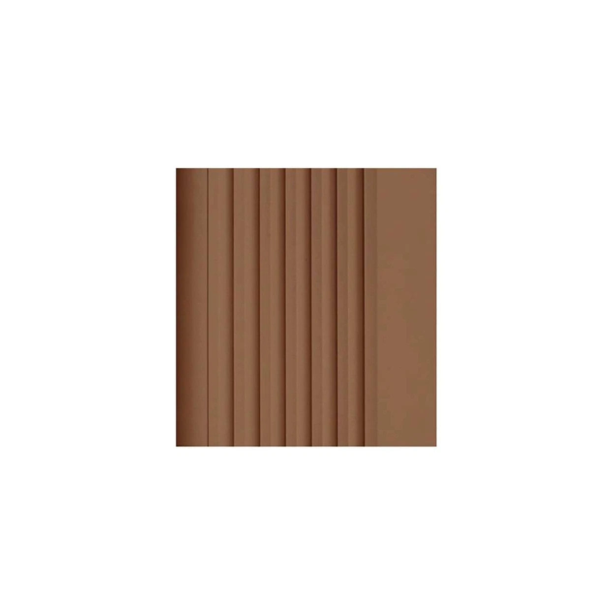 Stair Nosing PVC Anti-Slip 70x40mm 1.2m Black Flexible Wavy Safety Edge Grooved