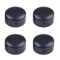 Stylish Black Handrail End Cap for Round Stair Treads Fits 45mm Diameter