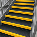 Yellow Nosing Stair Tread Heavy Duty NonSlip Step Edge Protection - 55x55mm
