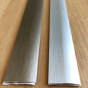 DOOR THRESHOLD BRUSHED ANODISED ALUMINIUM FLOOR BAR EDGE TRIM RAMP - 93 cm long