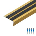 Stair Nosing Edge Trim Aluminium Step Stair Nose Edging Strip for Wood Carpet