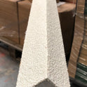 STAIR TREAD NOSING - 55mm X 55mm WHITE ANTI-SLIP HARD WEARING GRP