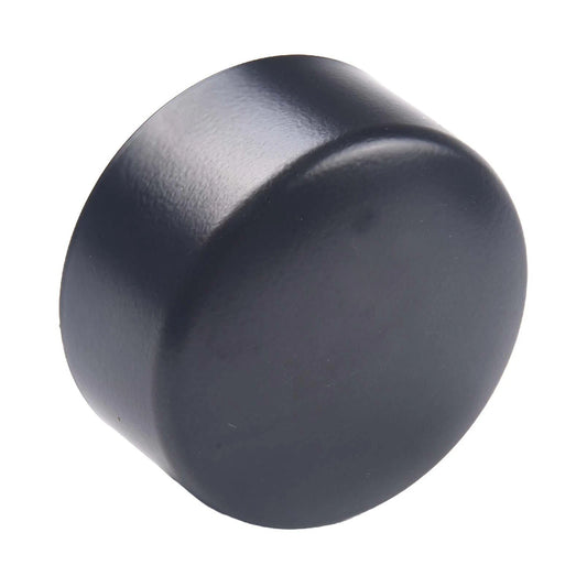 Black Handrail End Cap for Round Stair Treads PVC Stainless Steel (45mm)