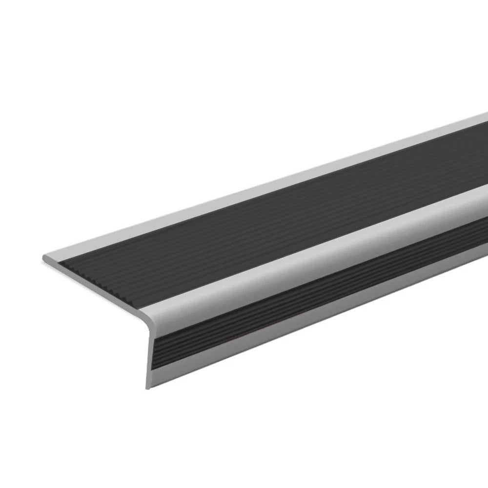 2 Metre PVC Stair Nosing Anti-Slip Edge Trim Protector Step Cover Self-Adhesive