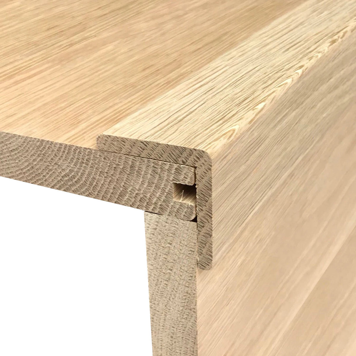 Solid Oak Nosing | Stair Tread L-Nose | 30mm x 30mm | Corner Angle Bead | 0.9m