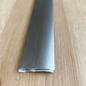 DOOR THRESHOLD BRUSHED ANODISED ALUMINIUM FLOOR BAR EDGE TRIM RAMP - 93 cm long