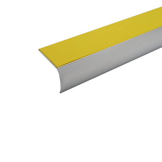 Aluminium Anti Slip Bullnose Stair Nosing Step Nosing Heavy Duty Profile 57x40mm