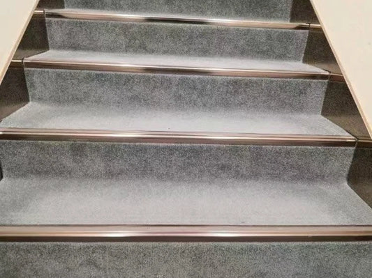 Aluminium Stair Nosing Edge Trim Step Nose Edging Nosings 90*30*50mm